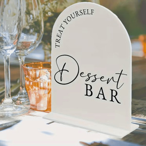 Products: Dessert bar sign