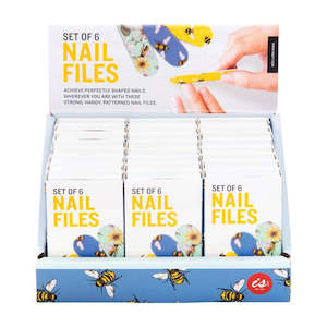 Personal Care: Bee Nail Files - set of 6