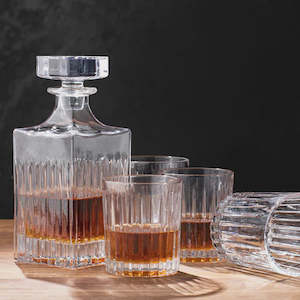 Food/Drink Storage: Xavier 5 piece Whisky Set