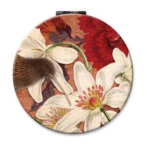 Tanya Wolfkamp: Kiwi & Clematis Mirror - Tanya Wolfkamp