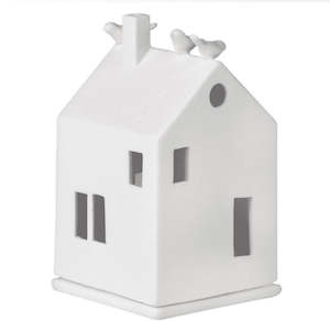 Rader Porcelain Houses: Porcelain Tealight House - Birds