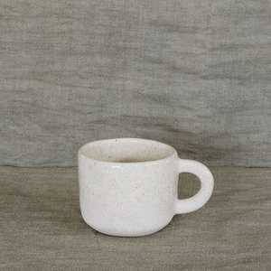 Mugs And Cups: Ceramic Mug - Oatmeal