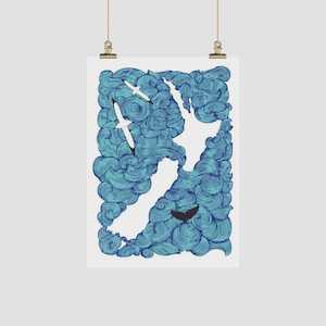 Tea Towels Dishclothes: Tea Towel - Earth, Sea, Sky
