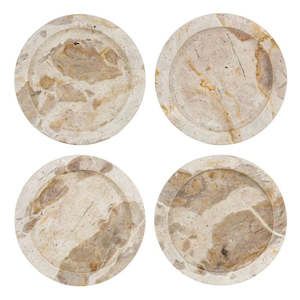 Placemats And Coasters: Carprani Marble Coasters - single