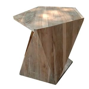 Teak side table - natural (SALE)