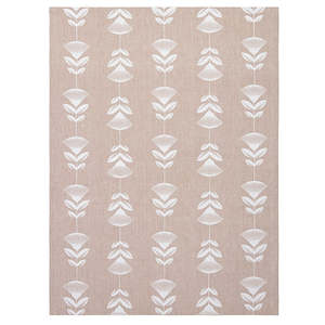 Pohutukawa Tea Towel - White