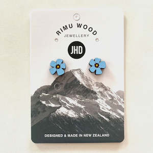 Chatham Island Forget Me Not Studs