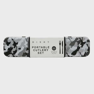 Portable Cutlery Set - Camo