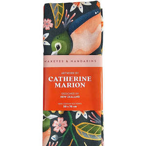 Gifts Under 30: Waxeyes & Mandarins - Tea Towel