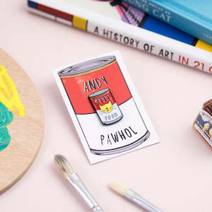 Enamel Pin - Andy Pawhol