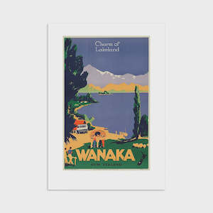100 New Zealand: Wanaka - Tourist Print