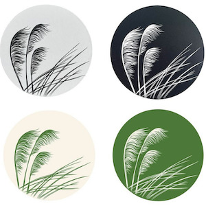 Jo Luping Coasters - Toetoe