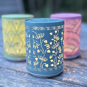 Hanging And Led Lights: Shadow Cast Lanterns