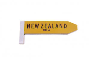 New Zealand Road Sign Magnet