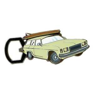 Magnets: Vintage Car Bottle Opener Magnet - Kingswood