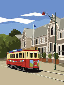 Art Centre & Tram - Ira Mitchell