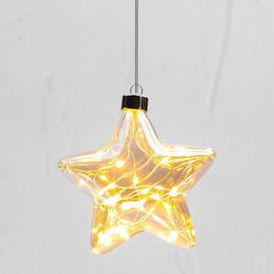 Hanging Champagne Star Light