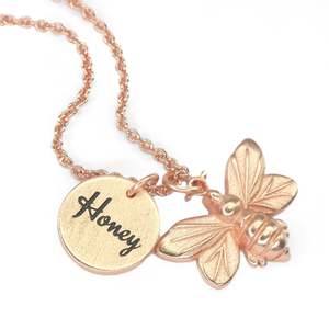 Little Taonga: Honey Bee Necklace