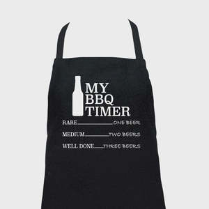 My BBQ Timer Apron