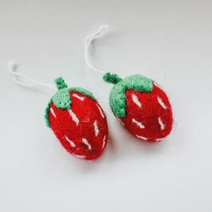 Gifts Under 20: Felt Hanging Strawberries