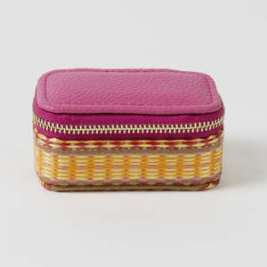 Stella And Gemma Jewellery: Jewellery Box Fuchsia Rectangle