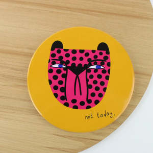 Placemats And Coasters: Studio Soph Ceramic Coaster - Not Today