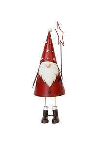 Metal Standing Santa (SALE)