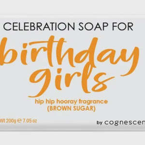 Birthday Girls Bar Soap