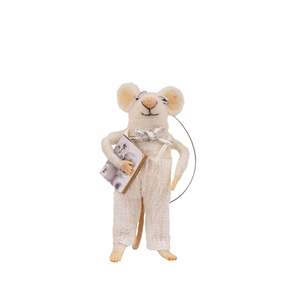Felt Standing Mouse - Marvin