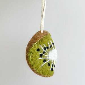 Felt Kiwifruit Decoration