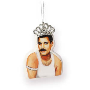 Christmas Misc: Queen Of Rock - Christmas Ornament