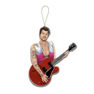 Prince Of Pop Guitar - Christmas Ornament