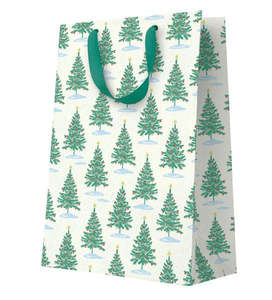 Stationery: Christmas Tree Gift Bag - Large
