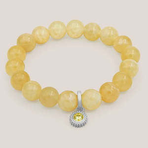 You Are My Sunshine Bracelet - Silver