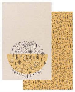 Stay Wild Set of 2 - Tea Towel (SALE)