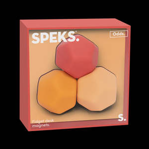 Odds Silicone Covered Fidget Magnets (Set of 3)