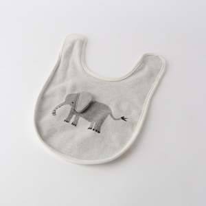 Cotton Bib - Elephant