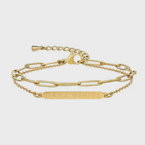 Mana Wahine Double Chain Bracelet