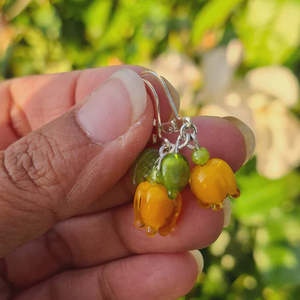 Mini GlassTiny Bud Earrings