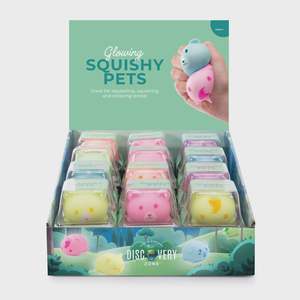 Glow In The Dark Squishy Pets