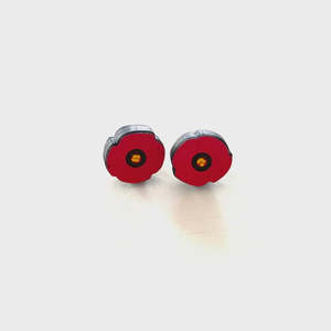 Mini Poppy Rimu Studs