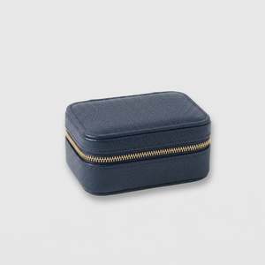 Stella And Gemma Jewellery: Jewellery Box Small Rectangle - Navy