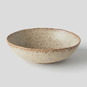 Kitchen: Sand Fade Medium Oval Bowl