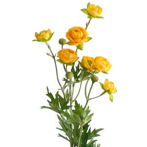 Gifts Under 20: Yellow Petit Ranunculous Spray - Faux