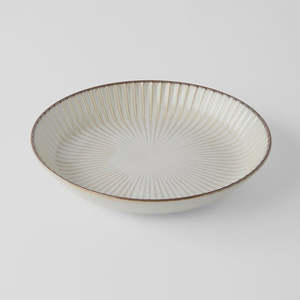 Sendan High Rim Plate - White