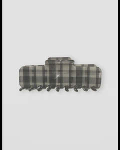 S + G Claw Clip - Tartan