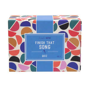 Fathers Day Gift Guide: Finish That Song Trivia Game