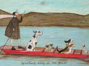 Woofing Along The River - Sam Toft