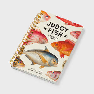 Novelty: Judgy Fish Sticker Book