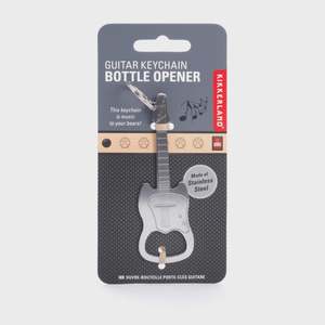 Accessories: Guitar Keychain Bottle Opener